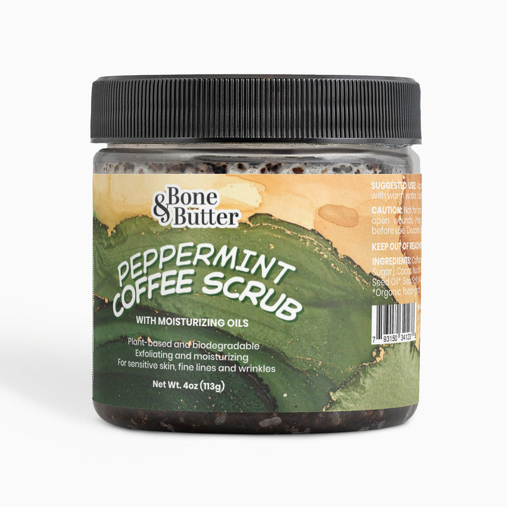 Peppermint Coffee Scrub 4oz