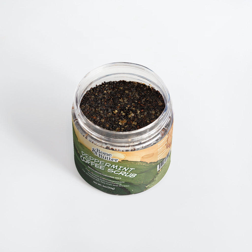 Peppermint Coffee Scrub 4oz