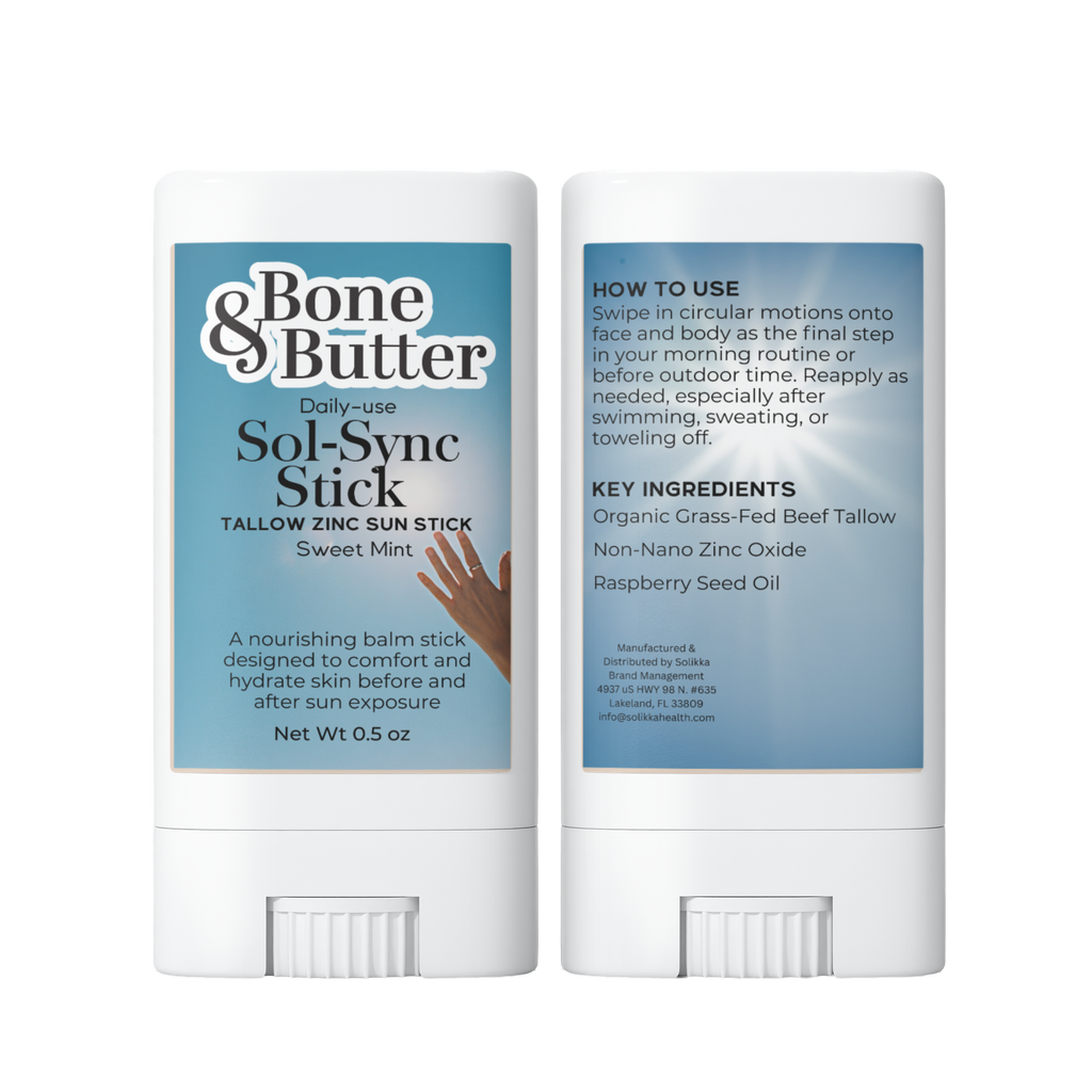 Bone & Butter 2 Pack Tallow Zinc Sun Stick