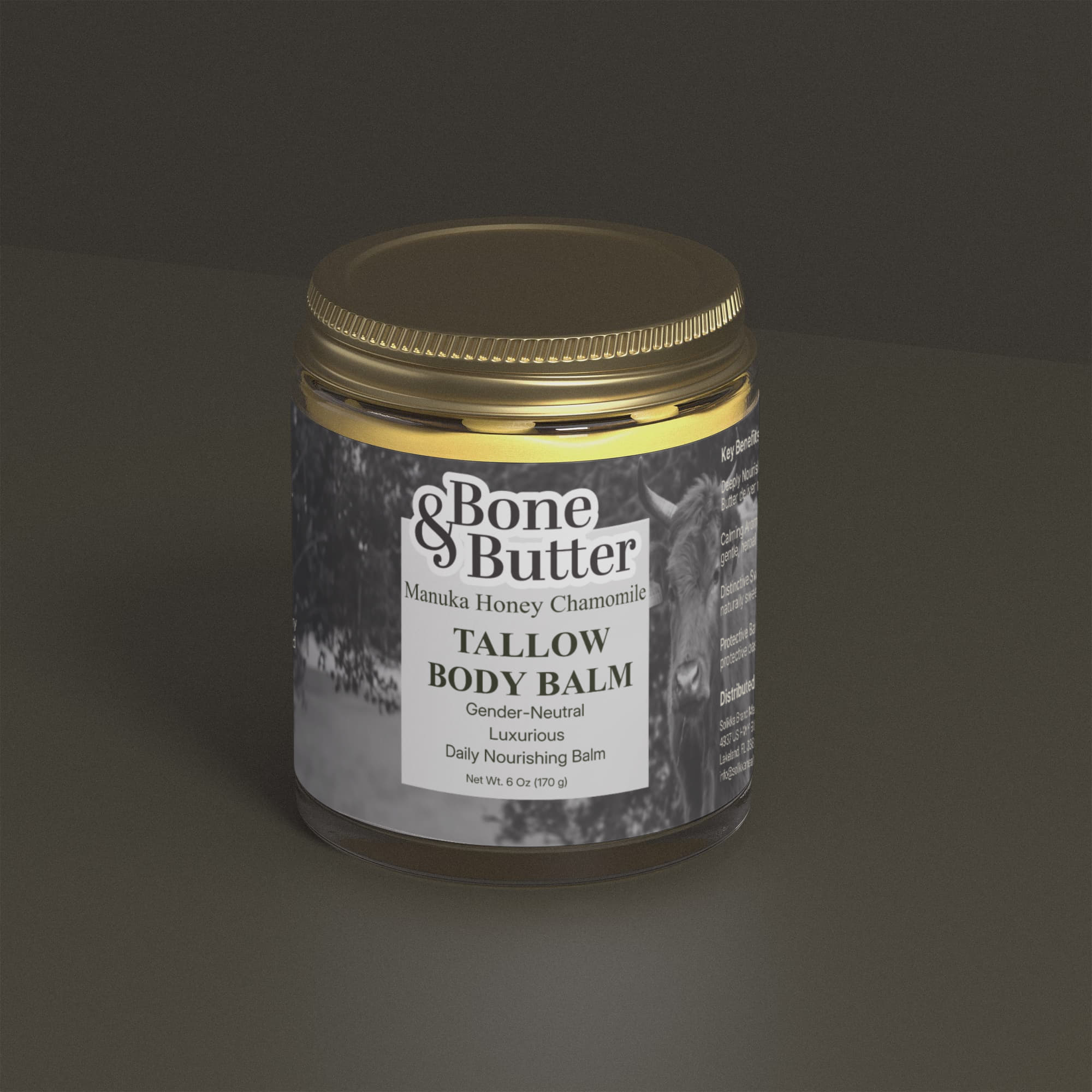 Manuka Honey Chamomile Tallow Body Balm