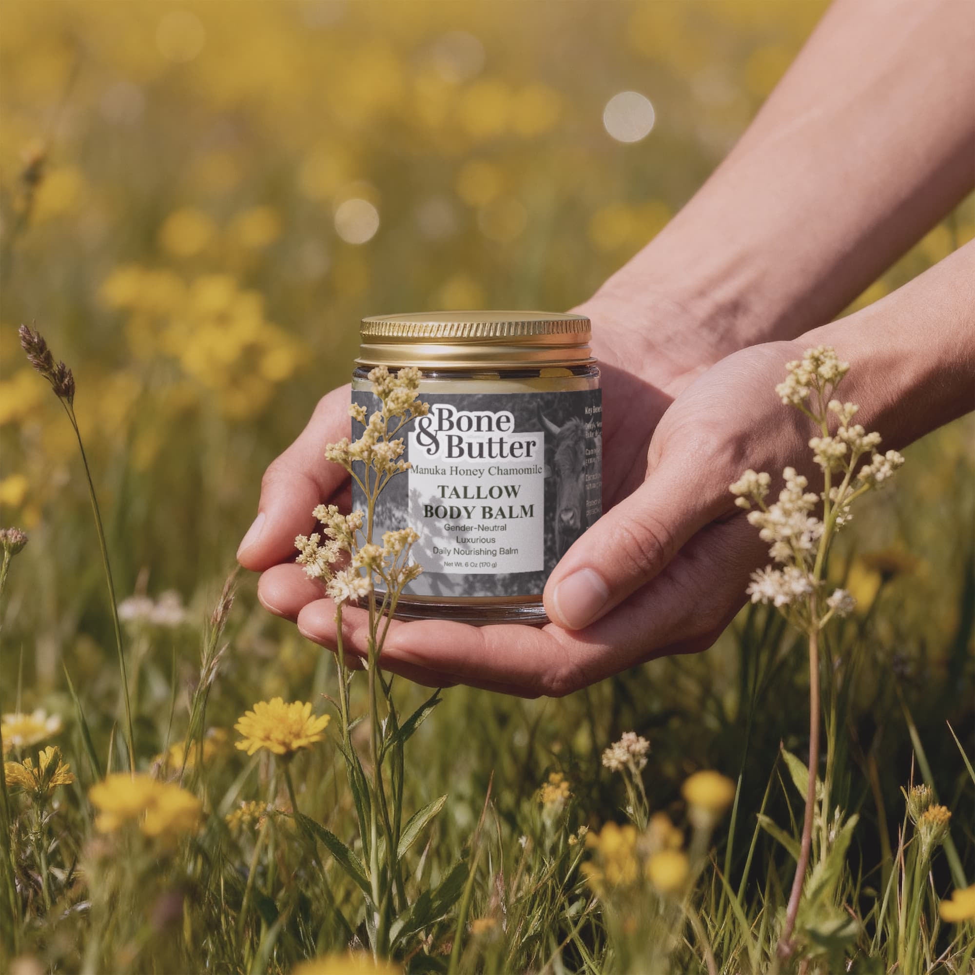 Manuka Honey Chamomile Tallow Body Balm