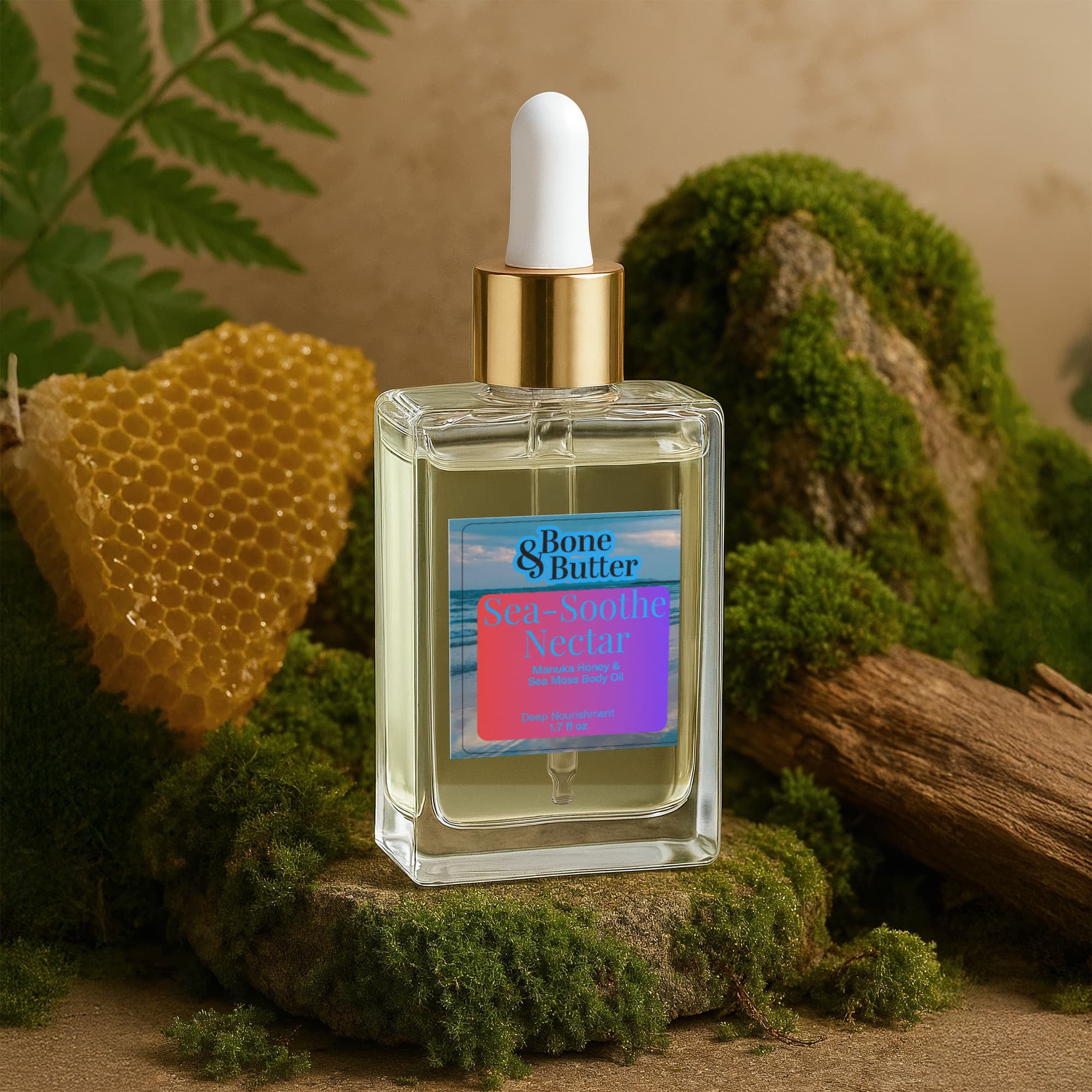 Manuka Honey Sea Moss Post-Shave Oil