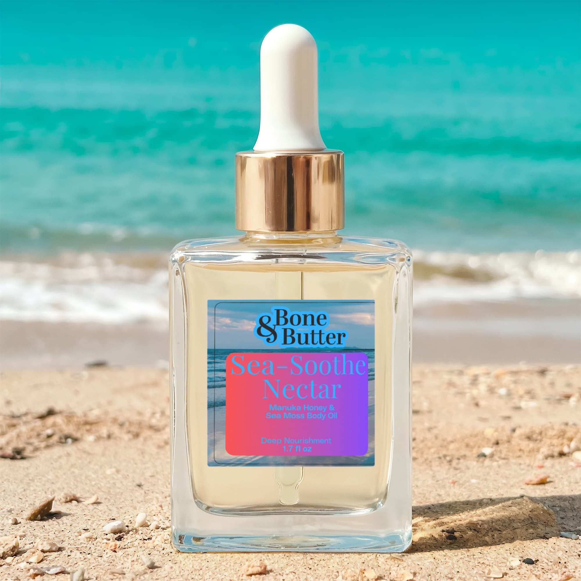 Manuka Honey Sea Moss Post-Shave Oil